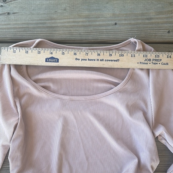 SHEIN women’s mauve stretch top size L - Picture 7 of 8